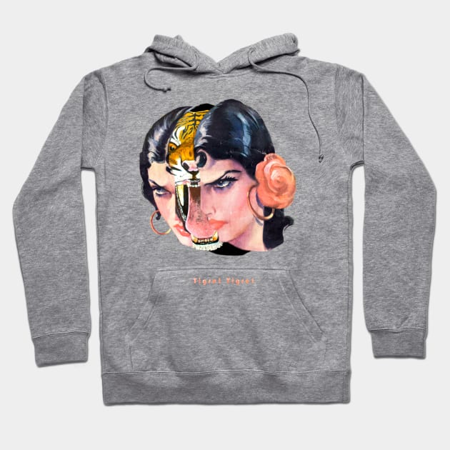 Tigre Lady Hoodie by MoonPatrol